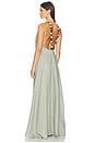 view 4 of 4 Dakota Dress in Seafoam Green