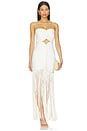 view 1 of 5 VESTIDO JOAQUINA  in Ivory Seashells