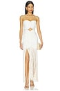 view 2 of 5 VESTIDO JOAQUINA  in Ivory Seashells