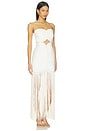 view 3 of 5 VESTIDO JOAQUINA  in Ivory Seashells