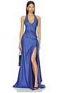 view 1 of 3 Dua Dress in Deep Sea Blue