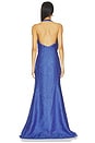 view 3 of 3 Dua Dress in Deep Sea Blue