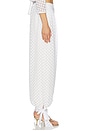 view 3 of 6 PANTALON ELIF in White