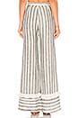 view 3 of 4 PANTALON CARTAGENA in Ivory & Black Stripe