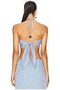 view 3 of 4 Amazon Top in Blue Melange