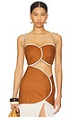 view 1 of 4 Ariel Top in Cognac