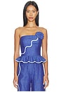 view 1 of 4 Vaiana Top in Deep Sea Blue