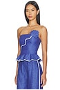 view 2 of 4 Vaiana Top in Deep Sea Blue