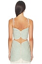 view 3 of 4 Aveiro Top in Seafoam Green