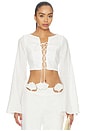 view 1 of 4 Amelie Top in Ivory
