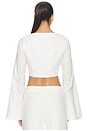 view 3 of 4 Amelie Top in Ivory