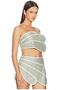 view 2 of 4 Sango Top in Seafoam Green