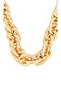 view 2 of 2 Stella Large Link Necklace in Gold