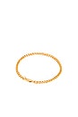 view 2 of 2 Lea Thin Curb Chain Bracelet in Gold