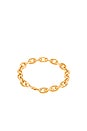 view 2 of 2 Alessandra Cable Chain Bracelet in Gold