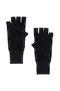 view 1 of 2 Fingerless Gloves in Black