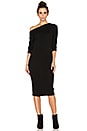 view 1 of 3 Off Shoulder Sweater Dress in Black