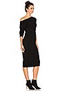 view 2 of 3 Off Shoulder Sweater Dress in Black