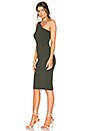 view 1 of 3 One Shoulder Dress in Olive Drab