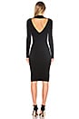view 4 of 4 VESTIDO JERSEY in Black