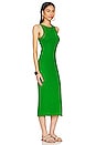 view 2 of 3 VESTIDO MIDI HALTER RIB in Clover