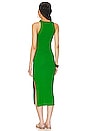 view 3 of 3 VESTIDO MIDI HALTER RIB in Clover