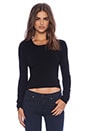 view 1 of 3 Super Crop Sweater in Black