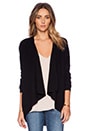 view 1 of 3 Drape Cardigan in Black