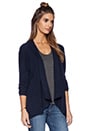 view 2 of 3 Drape Cardigan in Navy