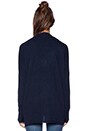 view 3 of 3 Drape Cardigan in Navy