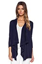 view 1 of 3 Waterfall Cardigan in Peacoat
