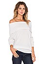 view 2 of 3 Slouchy Off Shoulder Sweater in Cloud