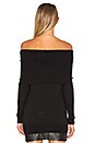 view 3 of 4 Off Shoulder Sweater in Black