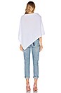 view 3 of 3 Cropped Poncho in Tranquility