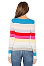 view 3 of 4 Rainbow Stripe Sweater in Rainbow Multi