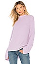 view 1 of 4 Bell Sleeve Sweater in Lavender