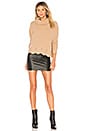 view 4 of 4 Zig Zag Shaker Sweater in Camel