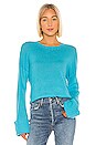 view 1 of 4 Cuffed Crew Sweater in Aruba