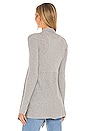 view 3 of 4 Rib Drape Sweater in Sweatshirt