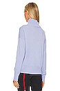 view 3 of 4 Relaxed Mock Neck Sweater in Periwinkle