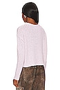 view 3 of 4 Cropped Boxy Texture Crew Neck in Fragrance