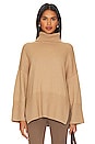 view 1 of 4 Oversized Tunic in Camel