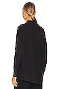 view 4 of 5 Plaid Shacket in Anthracite & Ebony Combo