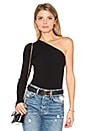 view 1 of 4 One Shoulder Top in Black