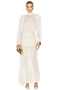view 7 of 7 Gorrell Skirt in Ivory
