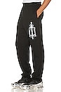 view 1 of 5 Graphic Sweatpant in Black