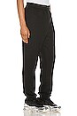 view 3 of 5 Graphic Sweatpant in Black