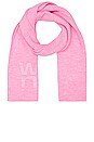 view 2 of 3 Deboss Scarf in Prism Pink
