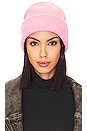 view 1 of 3 Deboss Beanie in Prism Pink