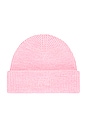 view 2 of 3 Deboss Beanie in Prism Pink